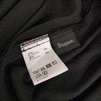 Diagram GRACE CONTINENTAL ソフトファイユパンツ 38 定価29700円 25SS ブラック レディース ダイアグラムグレースコンチネンタル【中古】5-0916M♪