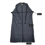 RP WORKS バンドカラーシャツワンピ サイズ1 ワンピース ネイビー レディース【中古】5-1103M♪