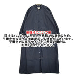 RP WORKS バンドカラーシャツワンピ サイズ1 ワンピース ネイビー レディース【中古】5-1103M♪