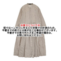 vent blanc RUSTICバンドカラータックギャザーワンピース 定25300円 VBO251303 25SS ベージュ ブラック レディース ヴァンブラン【中古】5-0908M♪