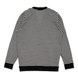 Charpentier de Vaisseau サイズ1 コットン ボーダー カーディガン ブラック ホワイト レディース シャルパンティエドゥヴェッソ【中古】5-1103M♪