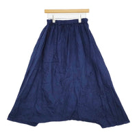 Blue in Green インディゴ染めリネン 高城染工 サルエルパンツ ネイビー レディース ブルーイングリーン【中古】5-0908M♪