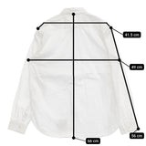 ASEEDONCLOUD Handwerker ハンドベーカー サイズS 長袖シャツ ホワイト レディース アシードンクラウド【中古】5-1103M♪