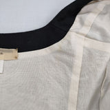 suzuki takayuki shuo シュオ ボレロ 礼服 喪服 定価80200円 ウール ノーカラージャケット ブラック レディース スズキタカユキ【中古】5-1013T∞