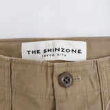 THE SHINZONE BAKER PANTS ベイカーパンツ サイズT0 定価23100円 パンツ ベージュ レディース シンゾーン【中古】5-1103G♪