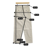 THE SHINZONE 15AMSPA18 ベイカーパンツ T0 定価23100円 コットン パンツ ベージュ レディース シンゾーン【中古】5-1221G∞