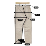 M medium 小暮美奈子さん コットン イージー パンツ ベージュ レディース ミディアム【中古】5-1218M∞