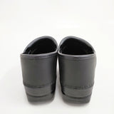 dansko プロフェッショナル オイルド PROFESSIONAL OILED サボ 38 シューズ・靴 ブラック レディース ダンスコ【中古】5-1222G◎