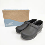 dansko プロフェッショナル オイルド PROFESSIONAL OILED サボ 38 シューズ・靴 ブラック レディース ダンスコ【中古】5-1222G◎