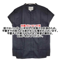 UNITE DIVISION OF ME ユナイトディビジョンオブエムイー ファスナースクラブ ナースウェア ブラウス シャツ ネイビー レディース【中古】5-0908S♪