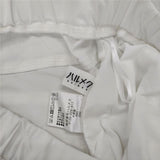 ハルメク HALMEK コクーンデニム LL 定価6990円 デニムパンツ 24SS オフホワイト レディース【中古】5-1221G∞