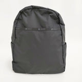 LeSportsac DAILY BACKPACK リサイクルドブラック 定価17600円 リュック・デイパック ブラック レディース レスポートサック【中古】5-0908G♪