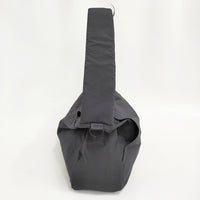 TO&FRO トゥーアンドフロー ビッグストラップ ショルダーバッグ パッカブル 定価28600円 ショルダーバッグ ブラック レディース【中古】5-0908G♪