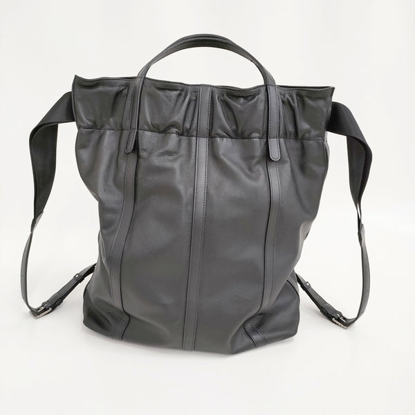 HIROKO HAYASHI FINE フィーネ 2wayナップサック 定価74800円 リュック・デイパック 25SS ブラック レディース ヒロコハヤシ【中古】5-0908G♪