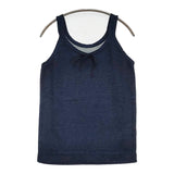 45R/45rpm pate a chou パトアシュ ガーゼ裏毛のキャミソール(インディゴ） 紺 レディース フォーティーファイブアールピーエム【中古】5-0916M♪