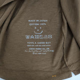 45R/45rpm ロゴ FORTY CREW ノースリーブカットソー タンクトップ ブラウン レディース フォーティーファイブアールピーエム【中古】6-0426S∞