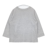 45R/45rpm 天竺 七分袖 コットン Ｔシャツ カットソー グレー レディース フォーティーファイブアールピーエム【中古】5-1221M∞