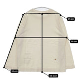 45R/45rpm 天竺 コットン 長袖Ｔシャツ カットソー ロンＴ ベージュ レディース フォーティーファイブアールピーエム【中古】5-1221M∞