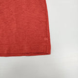 45R/45rpm 天竺 コットン 長袖Ｔシャツ カットソー ロンＴ レッド レディース フォーティーファイブアールピーエム【中古】5-1221M∞