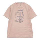 45R/45rpm ピギー ブタ ピッグ 半袖Ｔシャツ カットソー ピンク レディース フォーティーファイブアールピーエム【中古】6-0426S∞