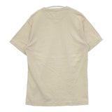 45R/45rpm 天竺 Vネック 半袖Ｔシャツ カットソー ベージュ レディース フォーティーファイブアールピーエム【中古】6-0426S∞