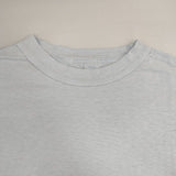 45R/45rpm 天竺 コットン サイズ2 半袖Ｔシャツ カットソー ライトブルー レディース フォーティーファイブアールピーエム【中古】6-0426S∞