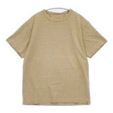 45R/45rpm コットン サイズ2 天竺 半袖Ｔシャツ カットソー ベージュ レディース フォーティーファイブアールピーエム【中古】6-0426S∞