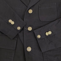 45R/45rpm おこめチノの908ブレザー 定66000円 紺ブレ 金釦 ジャケット ネイビー レディース フォーティーファイブアールピーエム【中古】5-0916M♪