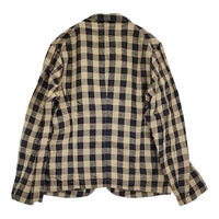 45R/45rpm インドリネンツイルのシャツジャケット（WOMEN） ベージュ ネイビー レディース フォーティーファイブアールピーエム【中古】5-0916M♪
