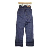 ANATOMICA 618MARILYN ハイウエストデニム 25 マリリン 531-501-02 デニムパンツ ネイビー レディース アナトミカ【中古】6-0228G∞