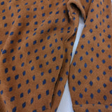 45R/45rpm フロートのバンダナプリントドレス 定価57200円 ワンピース ブラウン レディース フォーティーファイブアールピーエム【中古】5-1018T♪