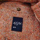 45R/45rpm コットンツイードヘリンボンのアニージャケット 定価100100円 レッド レディース フォーティーファイブアールピーエム【中古】5-1018T♪