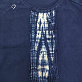 KAPITAL インディゴ 染め サイズ0 長袖Ｔシャツ カットソー ロンＴ ネイビー ホワイト レディース キャピタル【中古】5-0916M♪