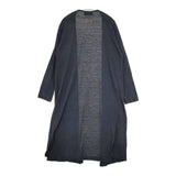 natalia 日本製 リネン100％ ローブ 羽織 ロング カーディガン ネイビー レディース ナターリア【中古】6-0226M∞