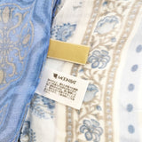 MOONBAT ムーンバット レーヨン シルク 2WAY ボレロ ストール ブルー レディース【中古】5-1108G◎