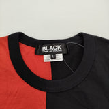 BLACK COMME des GARCONS ディズニー 1E-T006 AD2020 定価14300円 半袖Ｔシャツ カットソー レッド ブラック レディース ブラックコムデギャルソン【中古】6-0324S♪