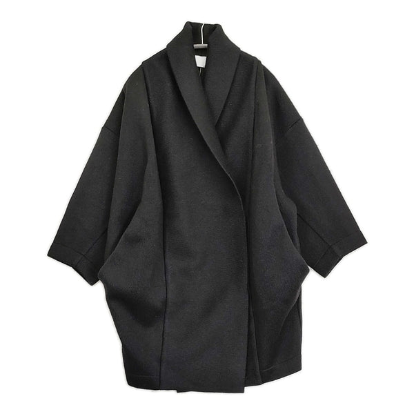 REALITY STUDIO コクーンコート サイズXS-S コート ブラック レディース リアリティスタジオ【中古】5-1115T♪