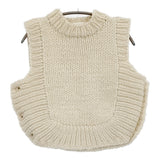 Ameri VINTAGE 2WAY HAND KNIT VEST 定価19800円 01320120470 ニット ベスト オフホワイト レディース アメリヴィンテージ【中古】5-1018T♪