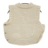 Ameri VINTAGE 2WAY HAND KNIT VEST 定価19800円 01320120470 ニット ベスト オフホワイト レディース アメリヴィンテージ【中古】5-1018T♪