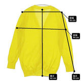 note et silence コットンニット カーディガン イエロー レディース ノートエシロンス【中古】6-0226M∞