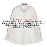 Eimee Law 81512z-2 パイピングデザインシャツ ブラウス シャツ ホワイト レディース エイミーロウ【中古】6-0128M∞