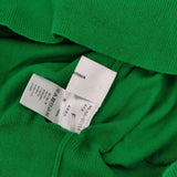 antiqua NA-00394 クルーネック天竺ニット ニット コットン プルオーバー セーター ニット グリーン レディース アンティカ【中古】6-0128M∞