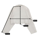 UN3D ニットワイドスリーブショートニット 522222600201 セーター ニット オフホワイト レディース アンスリード【中古】6-0128M∞