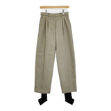 Ameri VINTAGE GUN CLUB CHECK STIRRUP PANTS M 定20350円 01320820960 パンツ ベージュ ブラック レディース アメリヴィンテージ【中古】5-1018T♪
