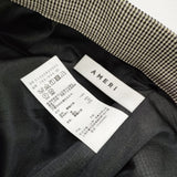 Ameri VINTAGE GUN CLUB CHECK STIRRUP PANTS M 定20350円 01320820960 パンツ ベージュ ブラック レディース アメリヴィンテージ【中古】5-1018T♪