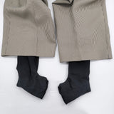 Ameri VINTAGE GUN CLUB CHECK STIRRUP PANTS M 定20350円 01320820960 パンツ ベージュ ブラック レディース アメリヴィンテージ【中古】5-1018T♪