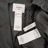 Ameri VINTAGE MANY WAY SHORT JACKET WITH SKIRT M ジャケット スカート セットアップ グレー レディース アメリヴィンテージ【中古】5-0916S♪