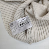 Fano Studios ファノストゥディオズ ace collar middle sleeve knit FC21S102 半袖 セーター ニット オフホワイト レディース【中古】5-1013T∞