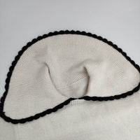 Fano Studios ファノストゥディオズ ace collar middle sleeve knit FC21S102 半袖 セーター ニット オフホワイト レディース【中古】5-1013T∞
