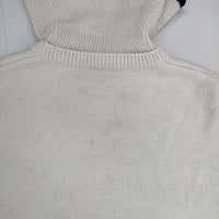 Fano Studios ファノストゥディオズ ace collar middle sleeve knit FC21S102 半袖 セーター ニット オフホワイト レディース【中古】5-1013T∞